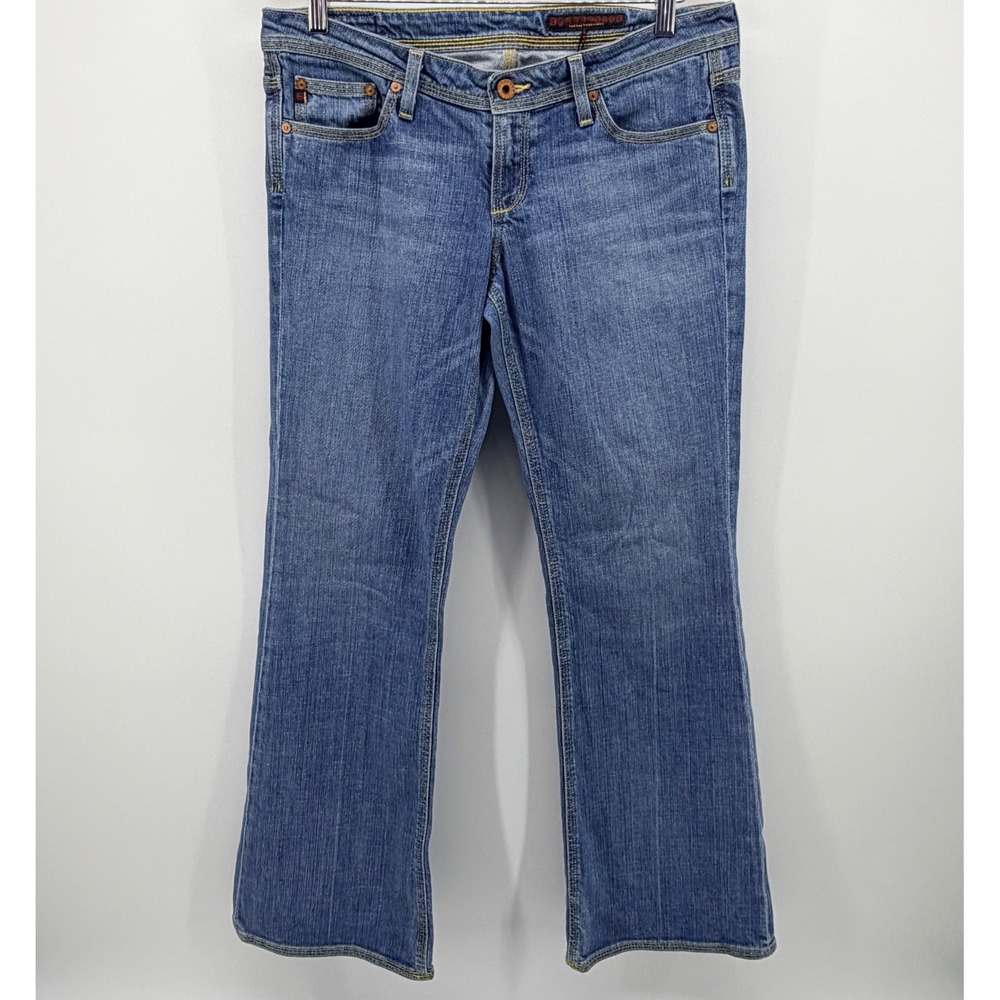 AG Adriano Goldschmied The Angel Bootcut Jeans Womens 31S Blue Medium Wash Denim